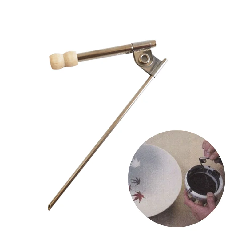 Pottery Tools Pottery Sculpting Tools Pottery Coloring Tool Pottery Partial Glaze Blower Stainless Steel Spray Glaze Tube Portable Ceramic Coloring
