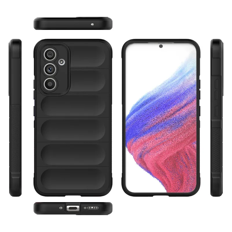 Galaxy A 53samsung Galaxy A54 5g Silicone Case - Shockproof, Wireless  Charging Compatible