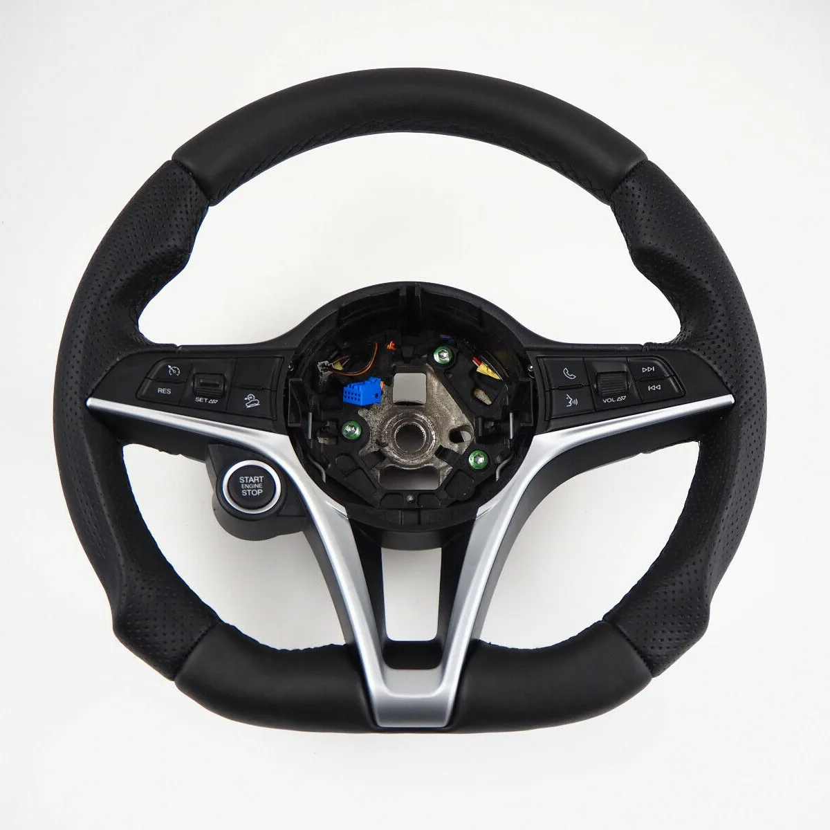 Per Alfa Romeo Stelvio Giulia Quadrifoglio Fondo Piatto Volante Incluso