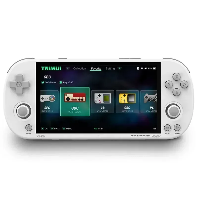 Trimui Ʈ  Ƽ ڵ  ܼ,  ڵ ̸ ܼ, Ʈ ̵  ܼ, 4.96 ġ HD IPS ũ