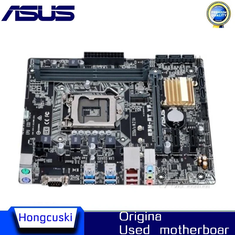 ASUS E3M-ET V5 용 중고 마더보드 소켓, 데스크톱 마더보드, LGA 1151 DDR4 32G, C232 V5 V6