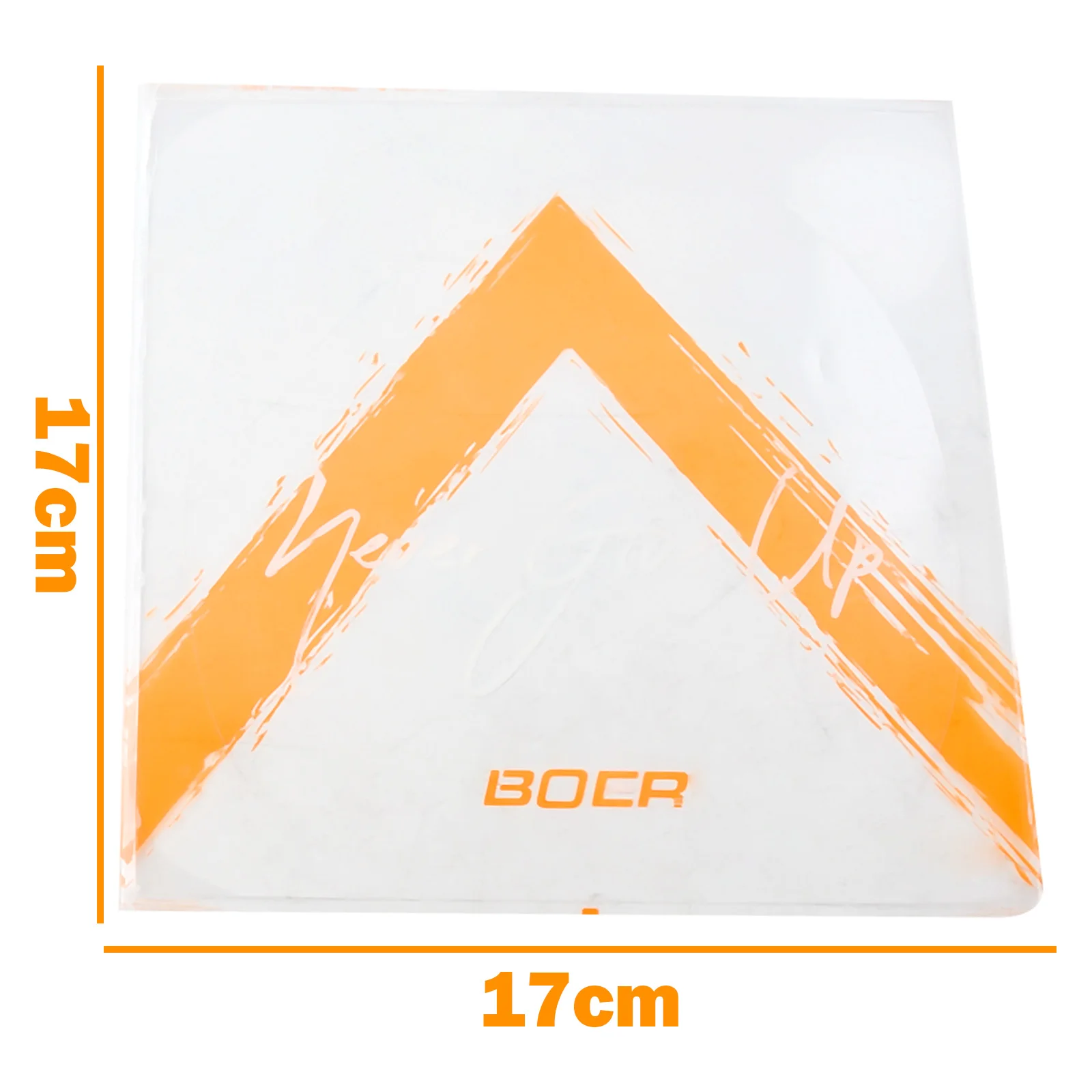 Description Picture 5 of itemPremium Self Sticky Table Tennis Rubber Protective Film 2 pcs Transparent PVC Material Preserve Your Rubber's Integrity