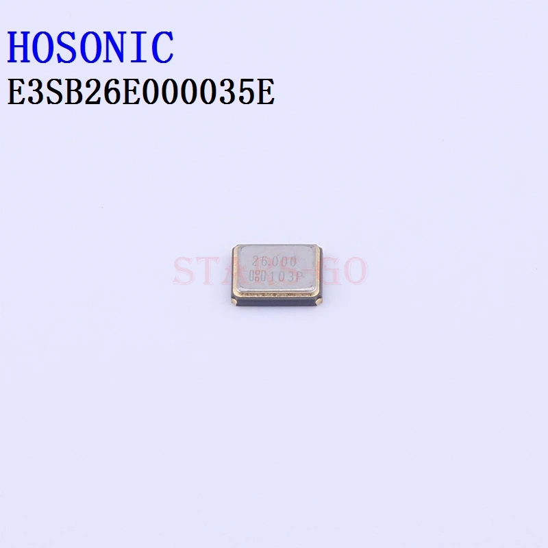

10PCS/100PCS 26MHz 3225 4P SMD 16pF ±10ppm E3SB26E000035E Crystals