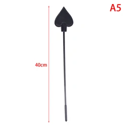 Premium PU Leather Horse Crop with Anti - slip Handle - Equestrian Riding Whip for Training and Role Play (Style7)