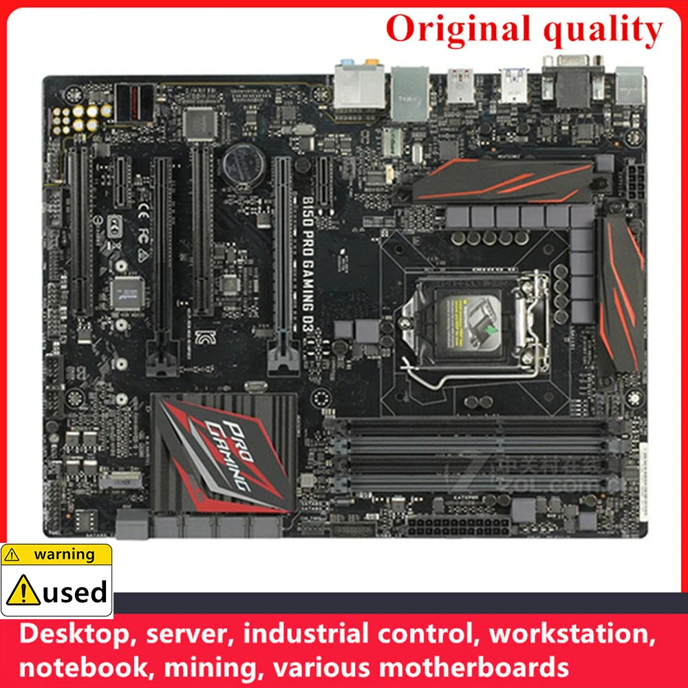 

Used For B150 PRO GAMING D3 Motherboards LGA 1151 DDR3 32GB ATX For Intel B150 Desktop Mainboard SATA III USB3.0