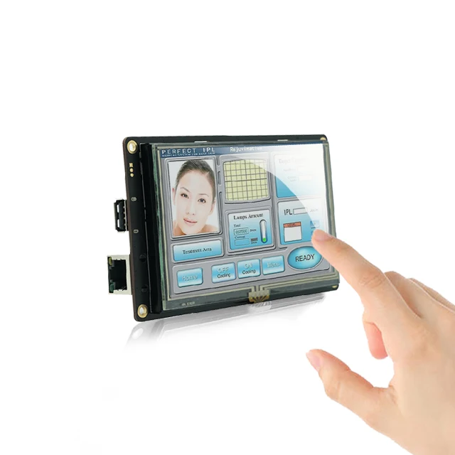 STONE Advanced 4.3 Inch TFT LCD Display Module with RS232/RS485/TTL+Software+Program for Industrial Use