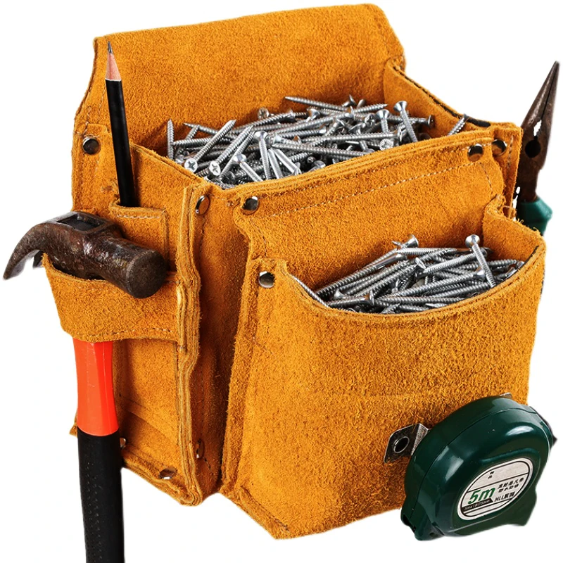 Electrician Repair Pocket Portable Tool Storage Bag, Outdoor Waist