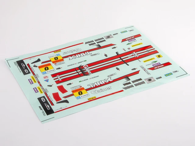 Foglio Per Decalcomanie Da Corsa Killerbody (Adatto Per 1/10 Gainer Tanax Gt-R Nismo (R35)