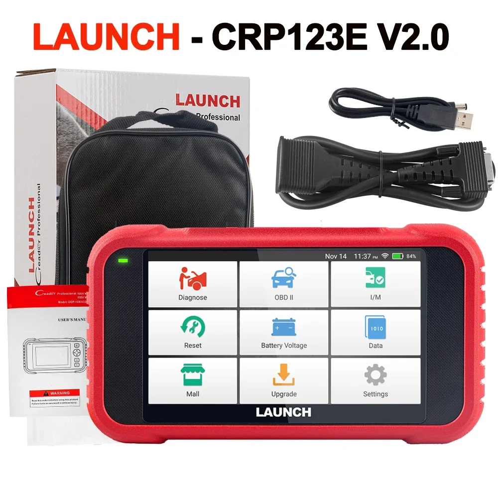 CRP123E V2.0自動車診断ツール,コードリーダー,OBDスキャナー,OBD2