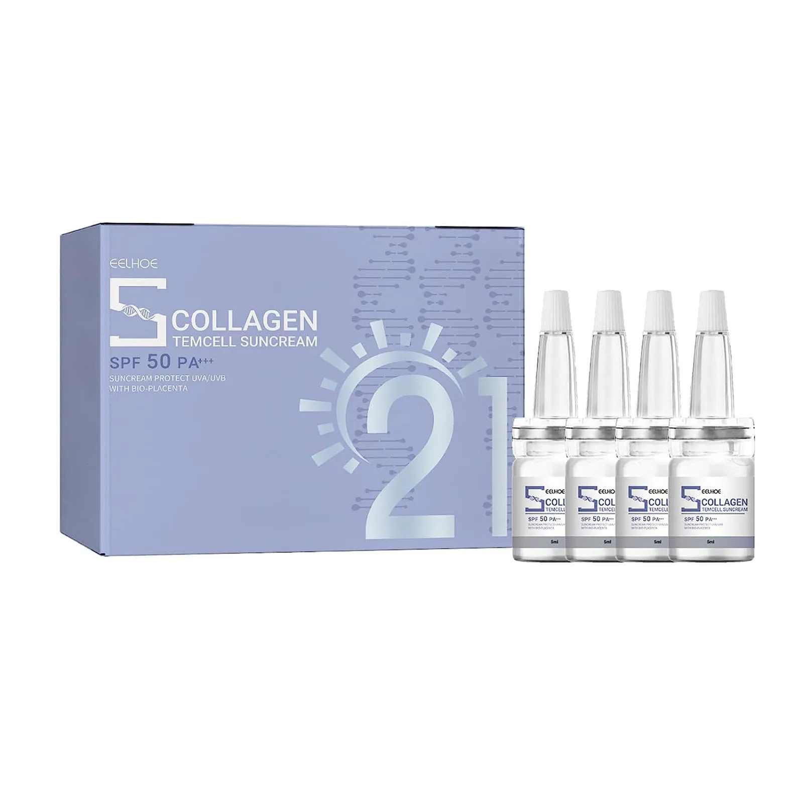 

Collagen Face Serum for Women Sunscreen Hyaluronic Acid Hydrating Serum Suitable for All Skin Types