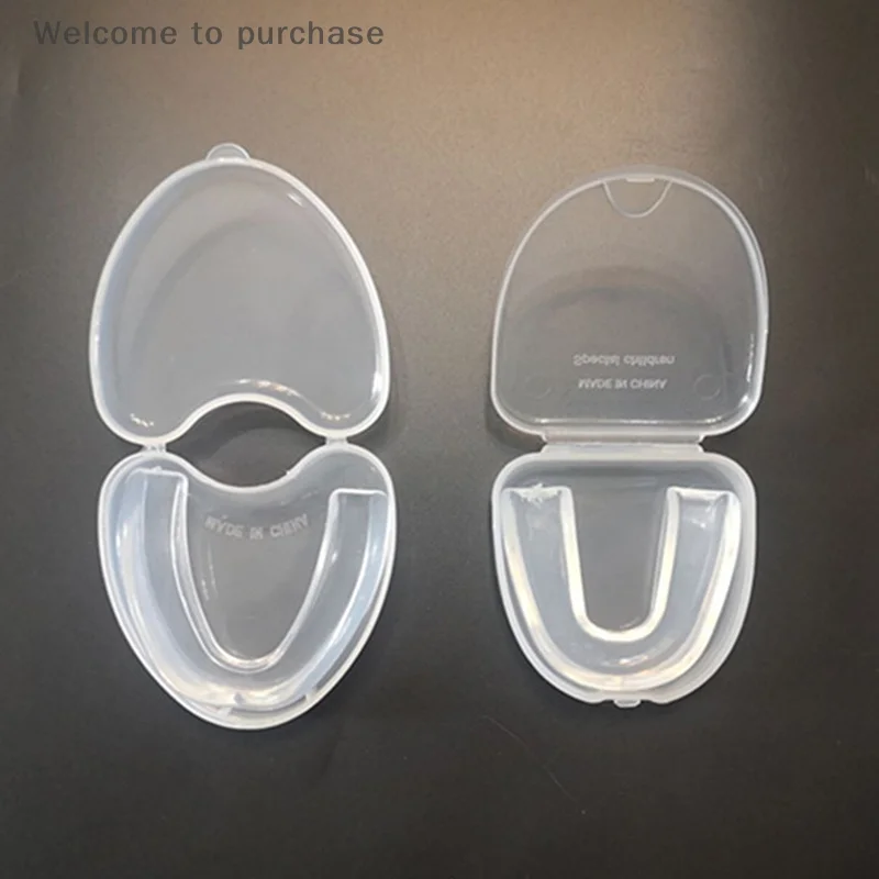 Anti-snoring Teeth Whitening Boxing Protection Mouth Guard EVA Teeth Protector Night Guard Mouth Trays for Bruxism Grinding