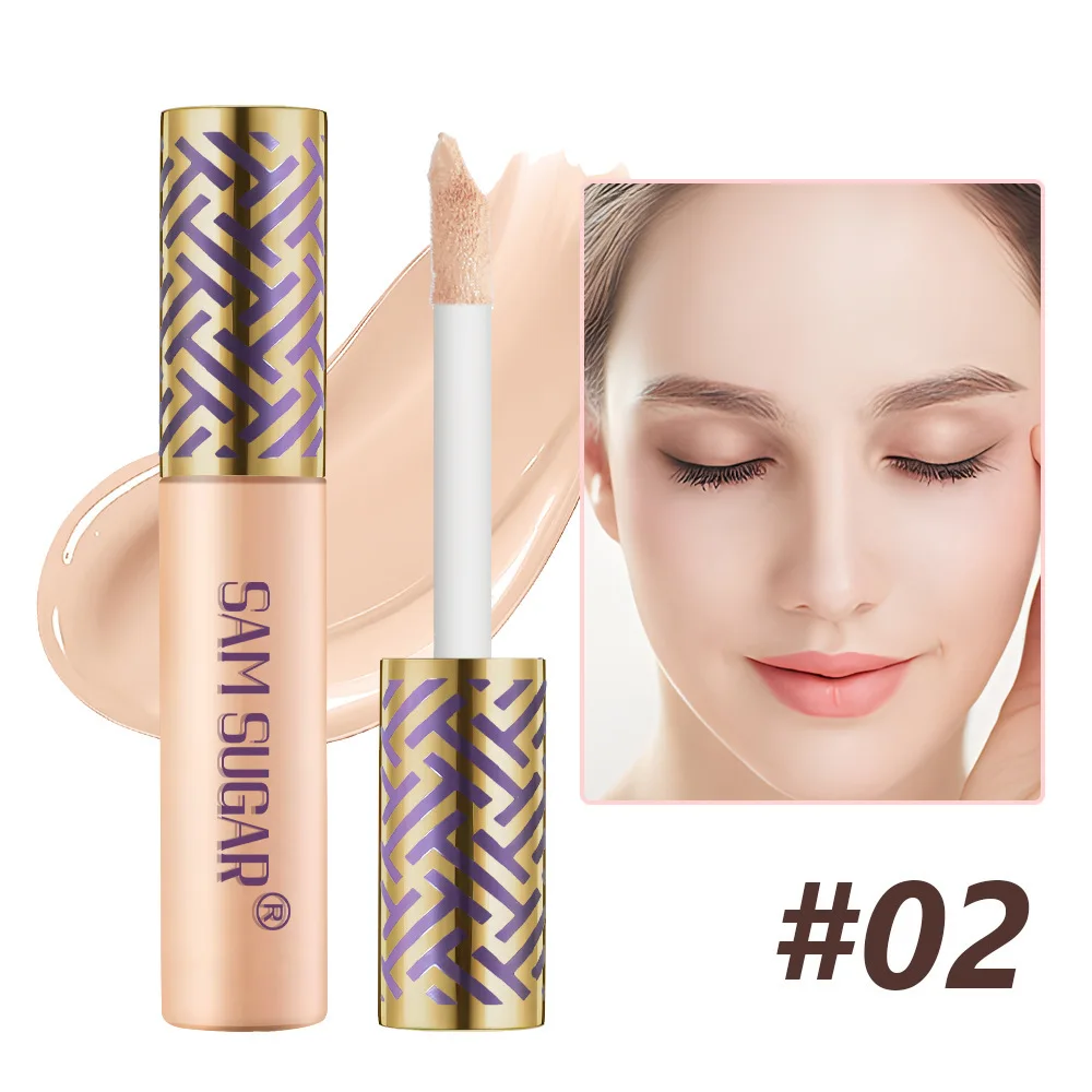 Concealer Foundation Liquid Waterproof Oil-control Perfect Cover Dark Circles Fleck Lentigo Skin Care Women Face Makeup 6