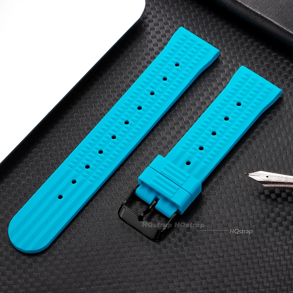 Deluxe Silicone Waterproof Watchband Replacement Strap