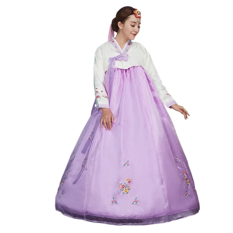 New Year Korean Traditional Korean Hanbok Female Palace Hanbok Dress Ethnic Minority Dance Stage Costume