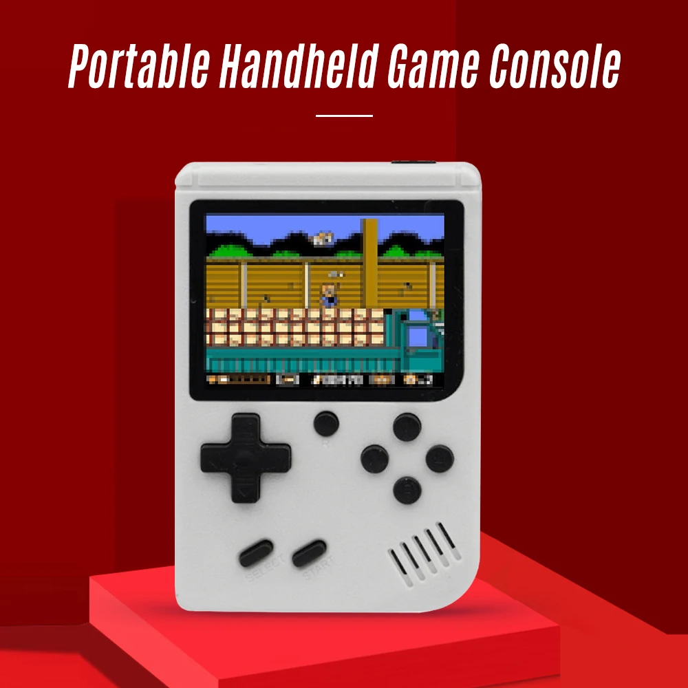ZK20 Built-in 400 Games Color Game Player Retro Portable Mini 8 Bit 3 inch Handheld Video Game Console for Kids Adul