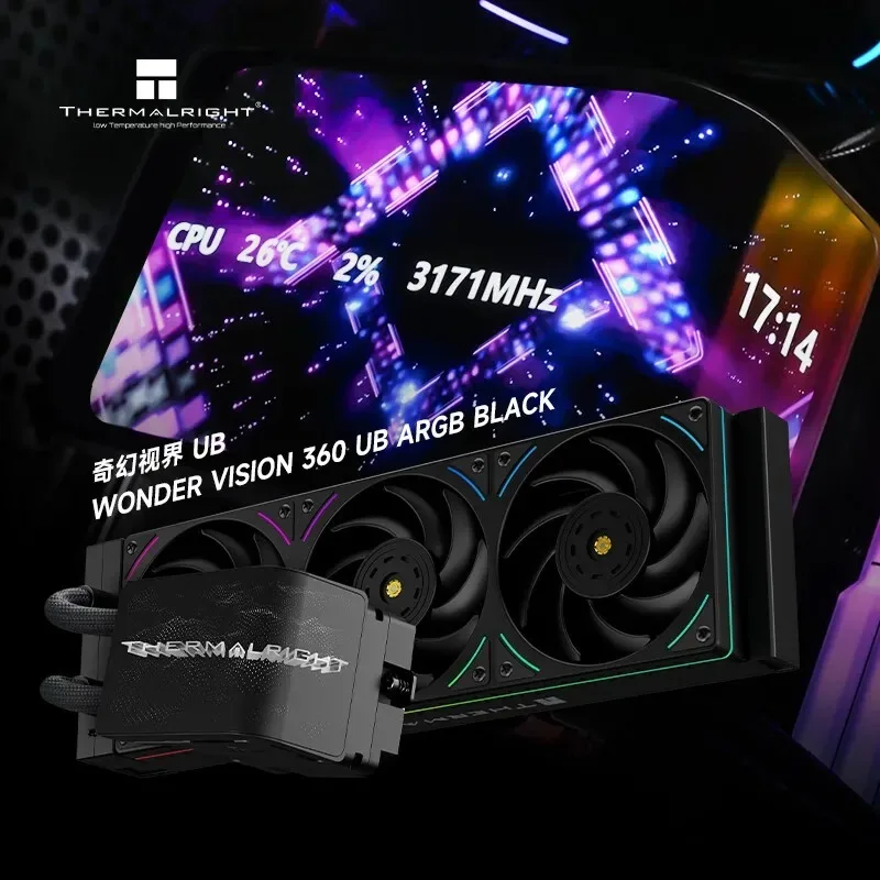 Thermalright Wonder Vision 360 UB ARGB ブラック CPU水冷