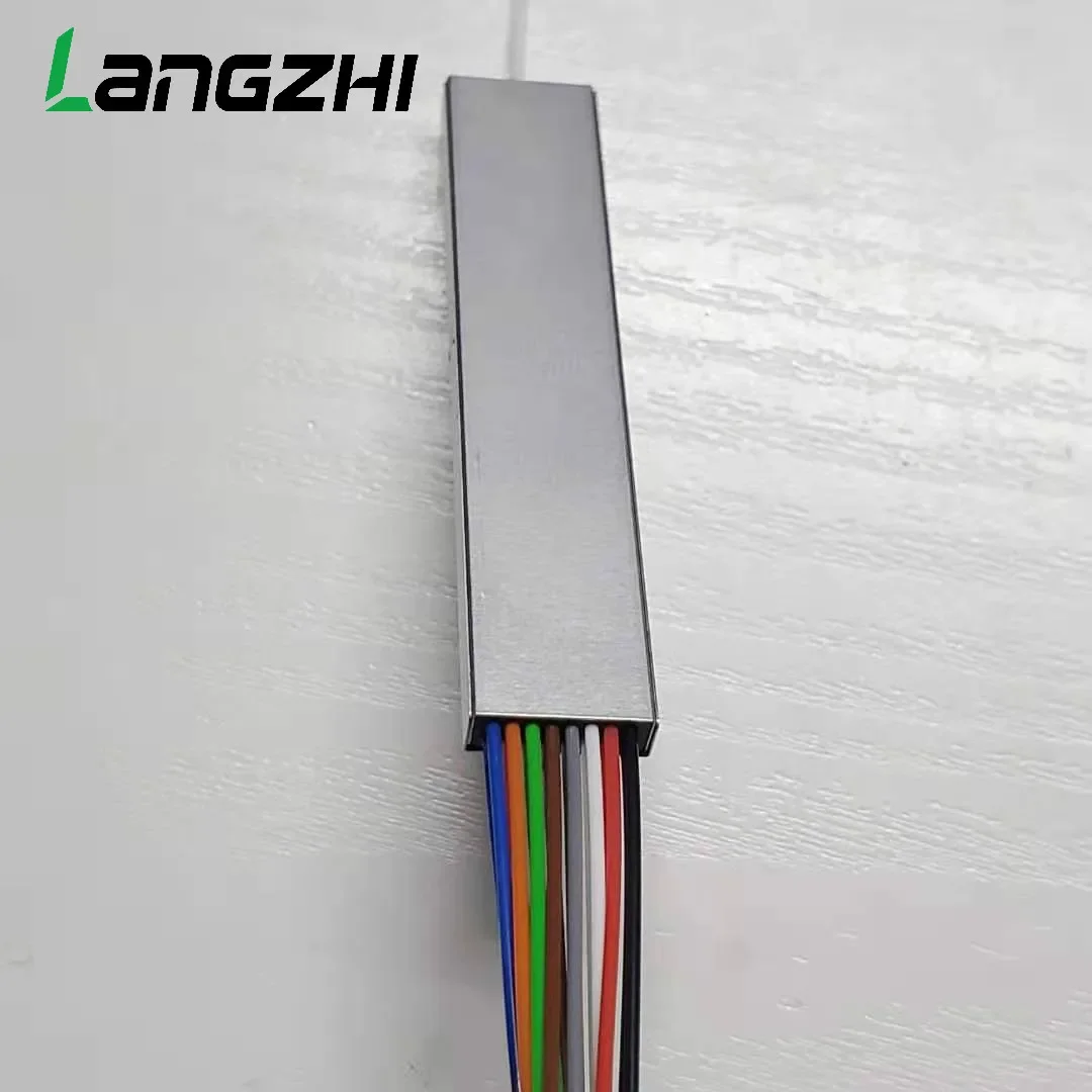 10 pieces SC APC Single Mode Fiber Optical FTTH 0.9mm Mini PLC Splitter 1x16 SC APC Single Mode Fiber Optical PLC Splitter