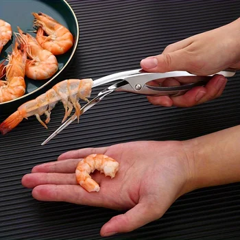Stainless Shrimp Deveiner Tool 1