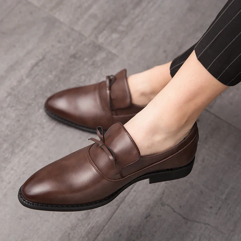 Men One Step Casual Shoes Classic Fashion Lefu Shoes Men Lightweight and Comfortable Outdoor Driving Shoes Size38-48