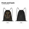 Custom Tomorrowland Belgian Electronic Dance Drawstring Bag Men Foldable Sports Gym Sackpack Music Festival Shopping Backpacks 2