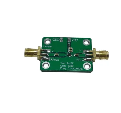 Новинка 0,1-2000 МГц RF широкополосный усилитель усиление 30 дБ усилитель с низким уровнем шума модули платы LNA плата 25x52 мм
