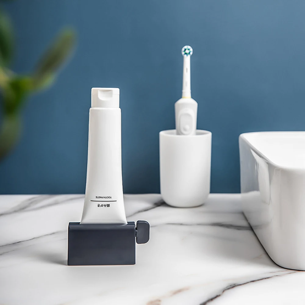 

Многофункциональный экструдер для Тюбиков зубной пасты, ручной экструдер, простой и портативный пластиковый диспенсер, набор аксессуаров для ванной комнаты