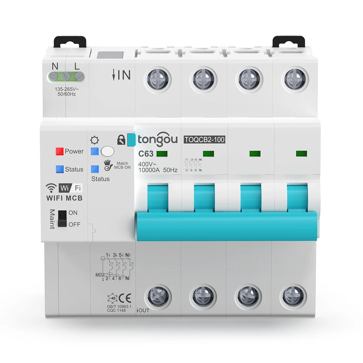 Wifi Smart Circuit Breaker Wireless Interruptor Reclosing Switch