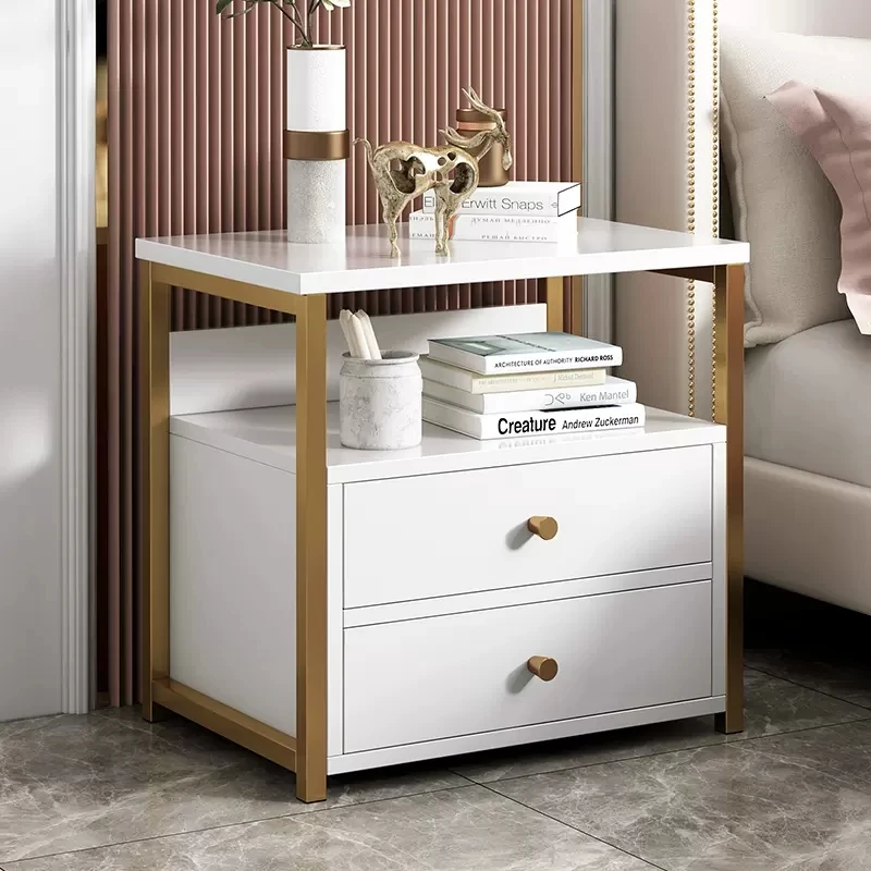 

Multifunction Bedside Locker Bedside Table Nordic Modern Bedside Table Storage Locker Household Bedroom Simple Economic Cabinet