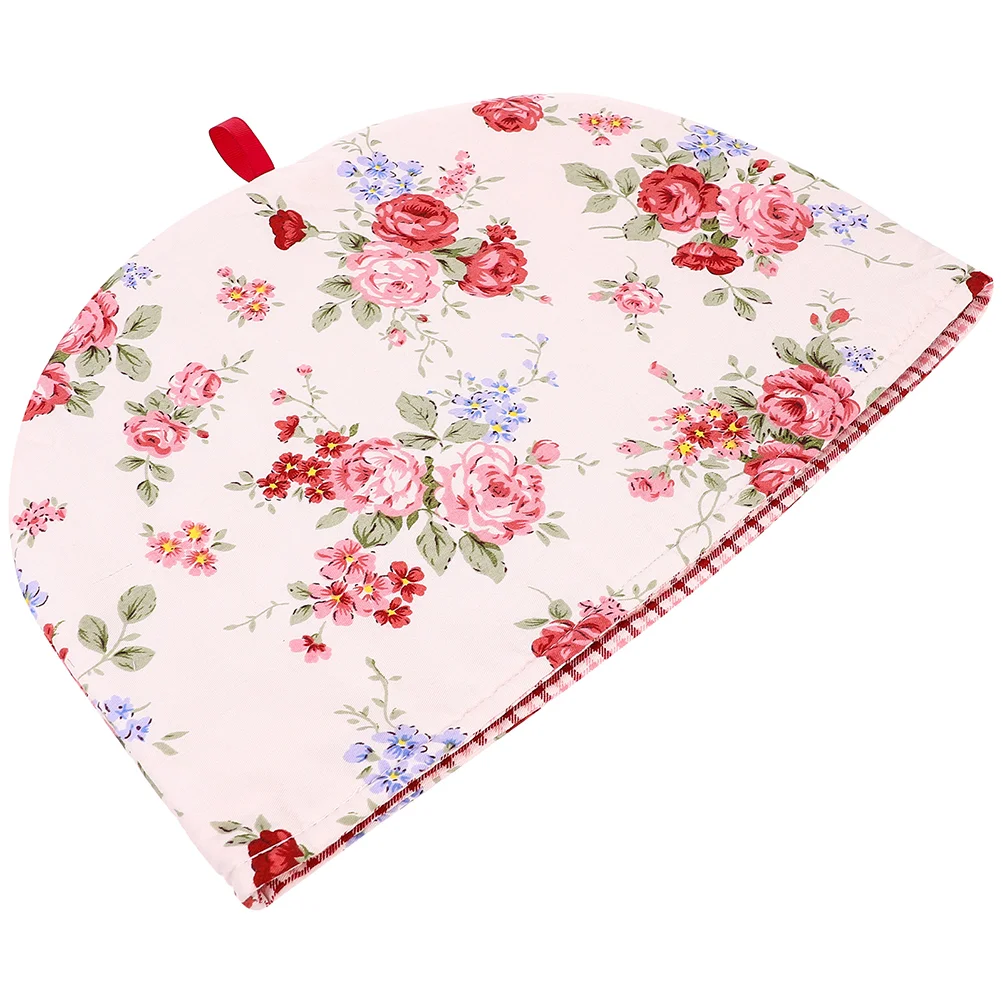 Printed Cotton Teapot Insulated Cover Kettle Warmer Cozy Protector Kitchen Tea Dining Bar Anti Scald Thermal Keeper Restaurant