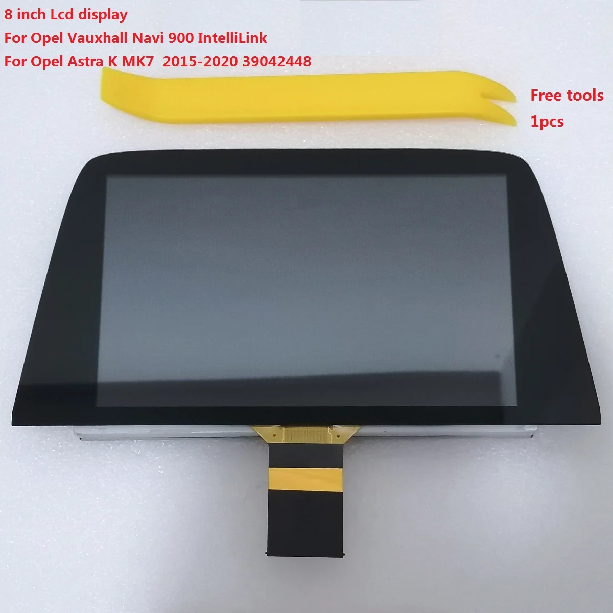 8 inch LCD with Touch panel For Opel Vauxhall Navi 900 IntelliLink NAVI RADIO For Opel Astra K MK7 2015-2020 39042448