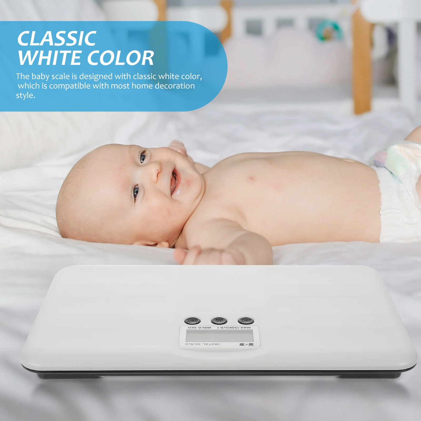 Baby Electronic Scale Multi-function Digital Display Weight Scale Pet Mother and Baby Scales Smart without