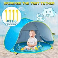 Baby Beach Tent Shade Pool UV Protection Sun Shelter Infant Outdoor Toys Swimming Pool Play House Tent Toys for Kids Children 1