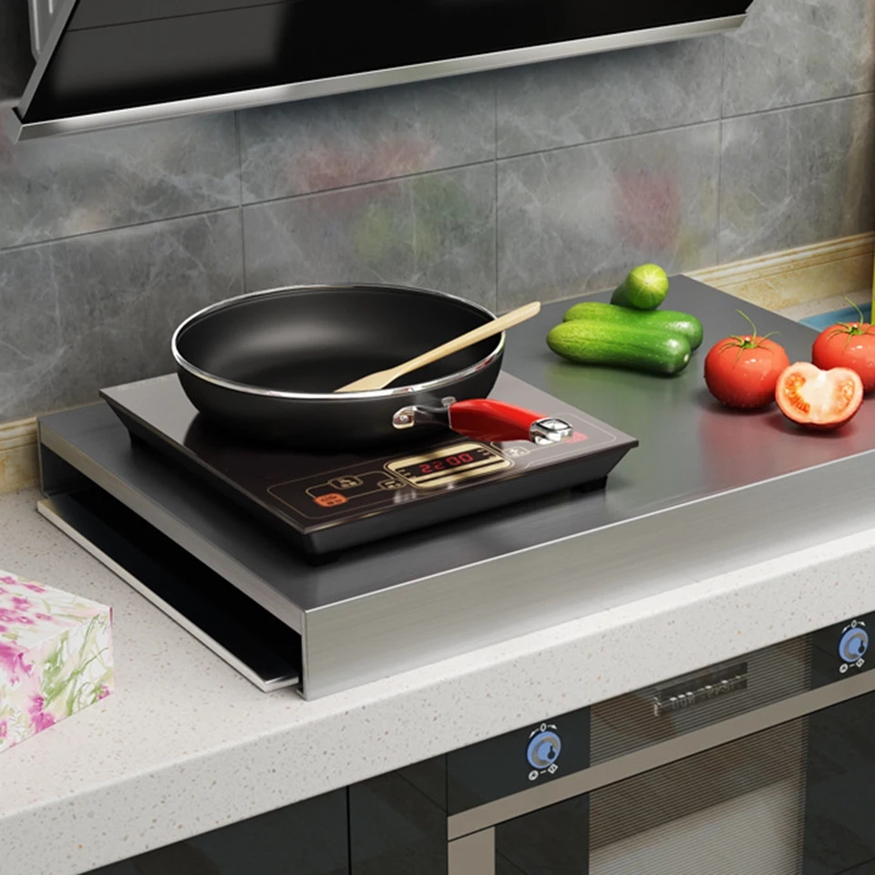 Stainless Steel Stoves Top Cover Gas Protective Cover Induction