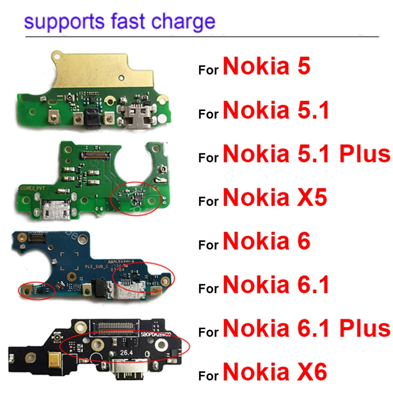 Usb Charger Board Dock For Nokia Plus Plus X5 X6 USB