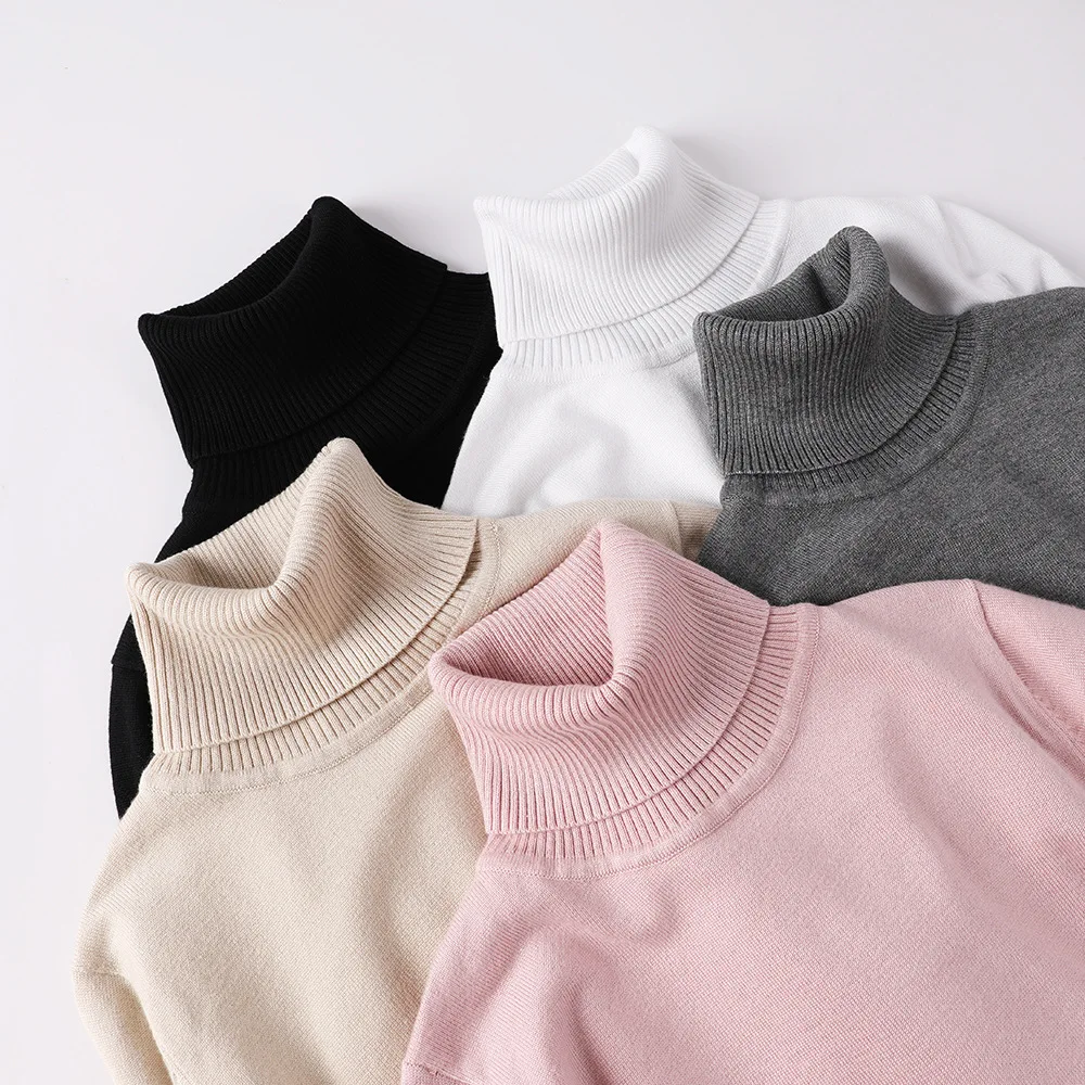 

Autumn and Winter New Women's Knitted Bottom Sweater Thick Bottom Early Spring Korean Fit Versatile Sweater