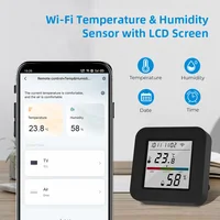 WIFI Tuya Smart Universal IR Remote With Temperature Humidity Sensor for Air Conditioner TV AC Works with Alexa Google Home - Image 4