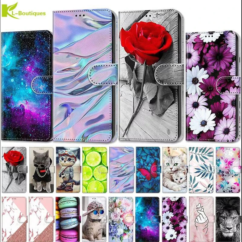 Leather Phone Case phone case leather phone case leather case for Samsung Galaxy A12 A51 A71 A50 A30S A21S A20E A70 A31 A41 A11 A10 A42 52 Cover Protect Mobile