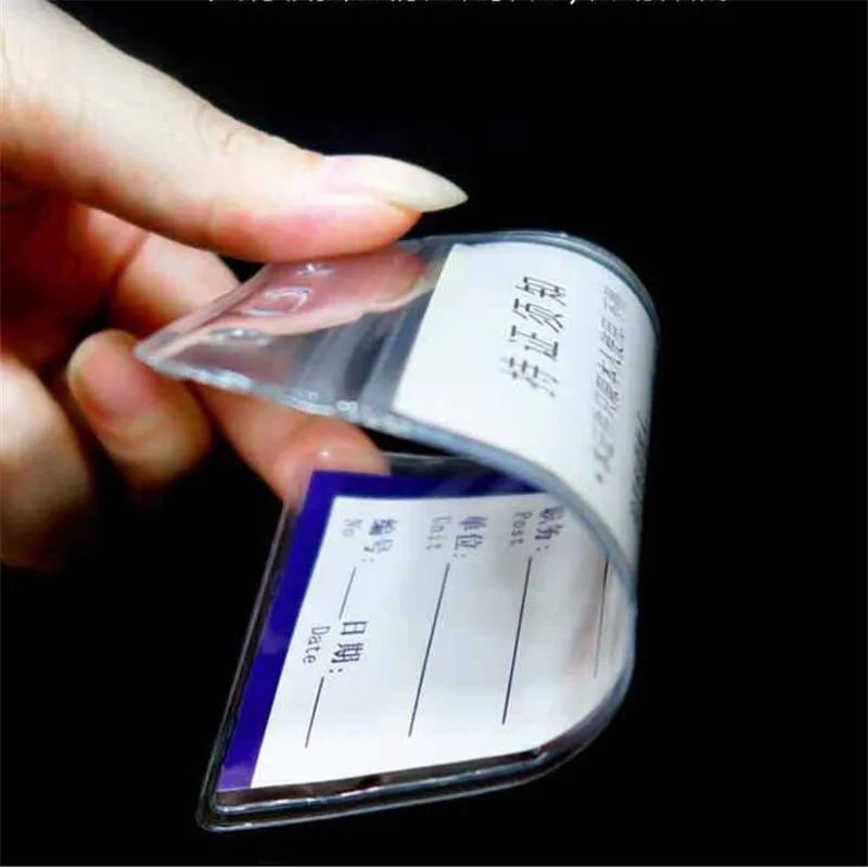 NUOVO PORTA CARTE Bancarie Antifurto In Lega Di Alluminio Per Ricevute - Foto 7