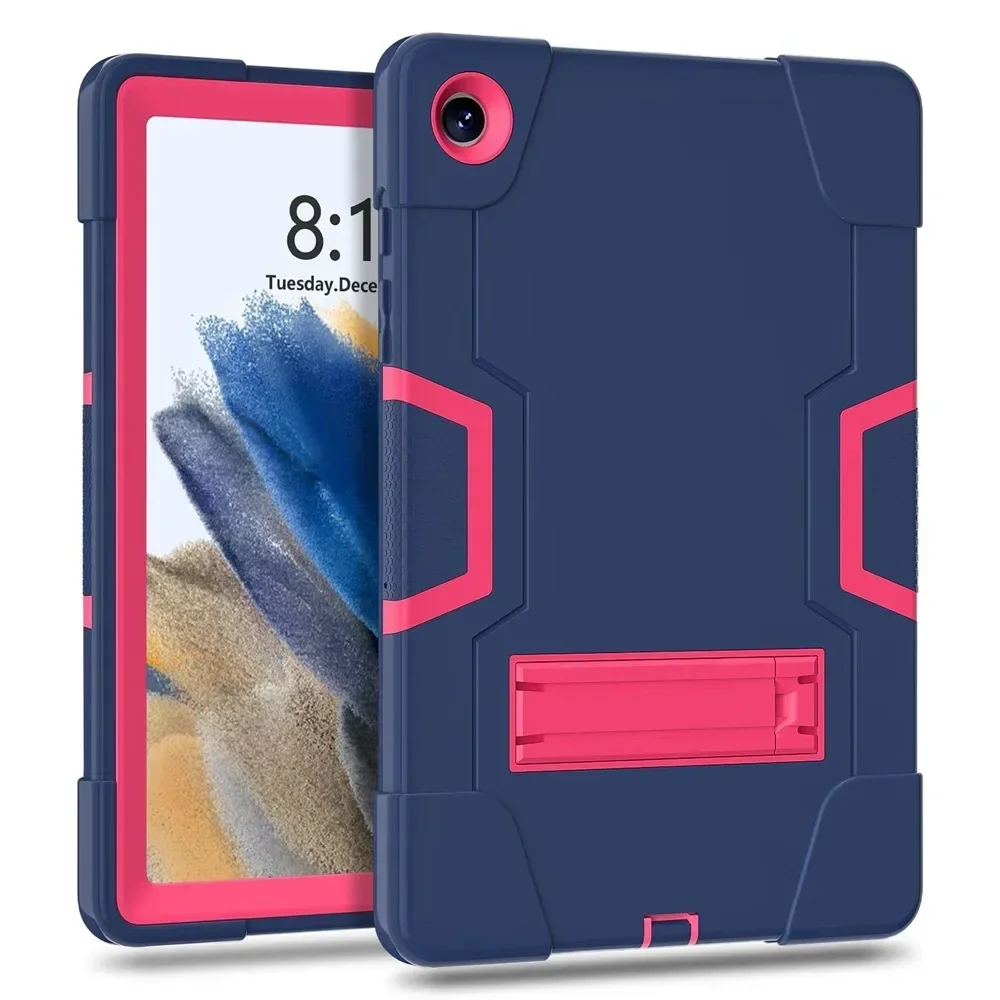 Rugged Silicone + PC Armor Tablet Case