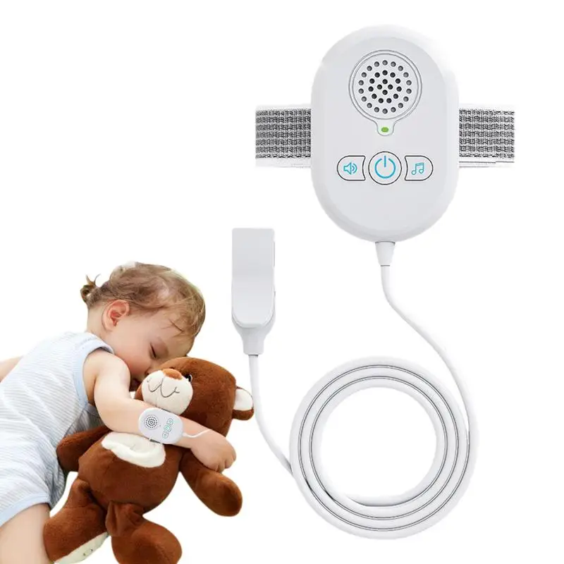 Rechargeable Bedwetting Alarm for Kids Wireless Enuresis Alarm for Adults Potty Training Sensor with Loud Sound Strong Vibration