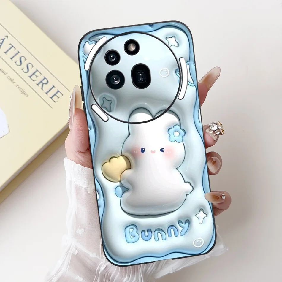 Cute Cartoon Black Silicone Soft Phone Case Bumper