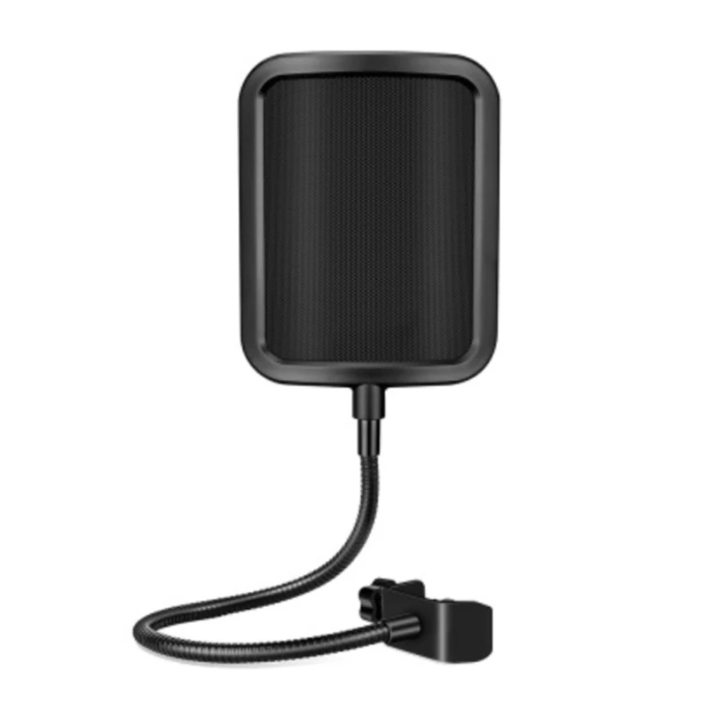 Microphone Cover Microphone Accessories Microphone Windscreen Microphone Pop Filter Microphone Grill Mesh Professional Metal Mic For Pop Filter Mesh Metal Windscreen Mask Shield Cover