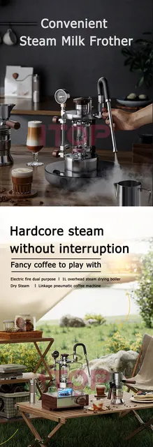 ITOP Steam Milk Frother Household Coffee Milk Foamer Espresso Coffee Maker Milk  Frother with 2 Steam Nozzle 1-5 Hole Optional - AliExpress