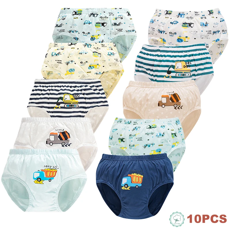 Boys Cotton Briefs w/Cool Vehicles 1
