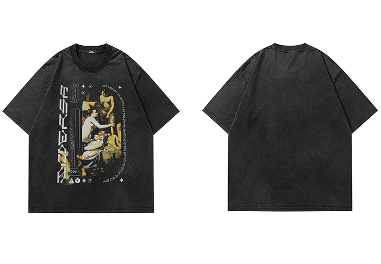 Classical Painting Graphic T-Shirt S26797a8fd10544febcfc994bd357973bK