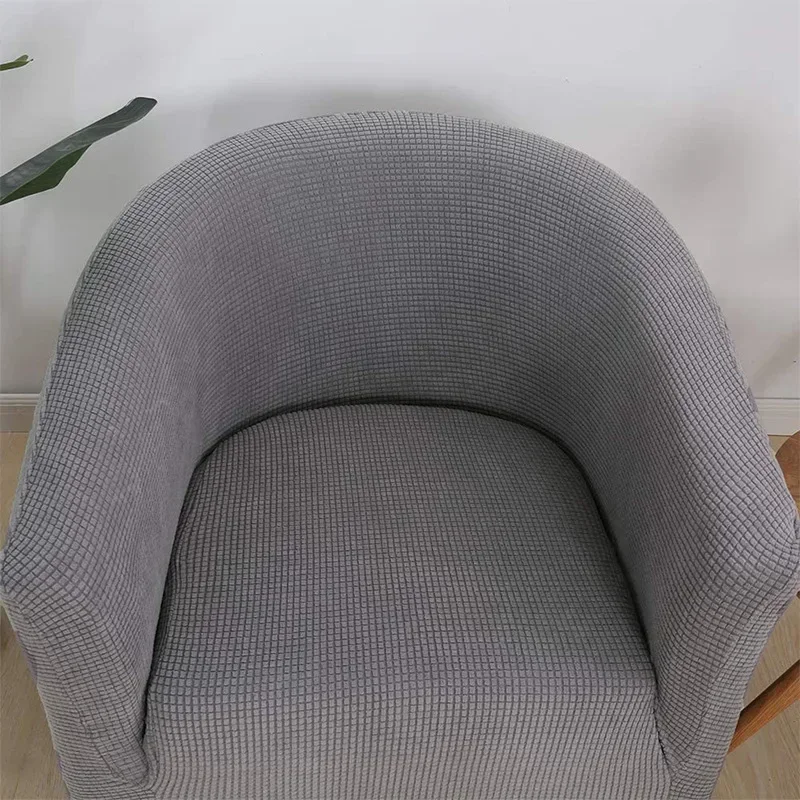 Stretch Single Seat Sofa Covers for Living Room Elastic Club Tub Chair Cover Armchair Couch Cover Furniture Protector Slipcovers