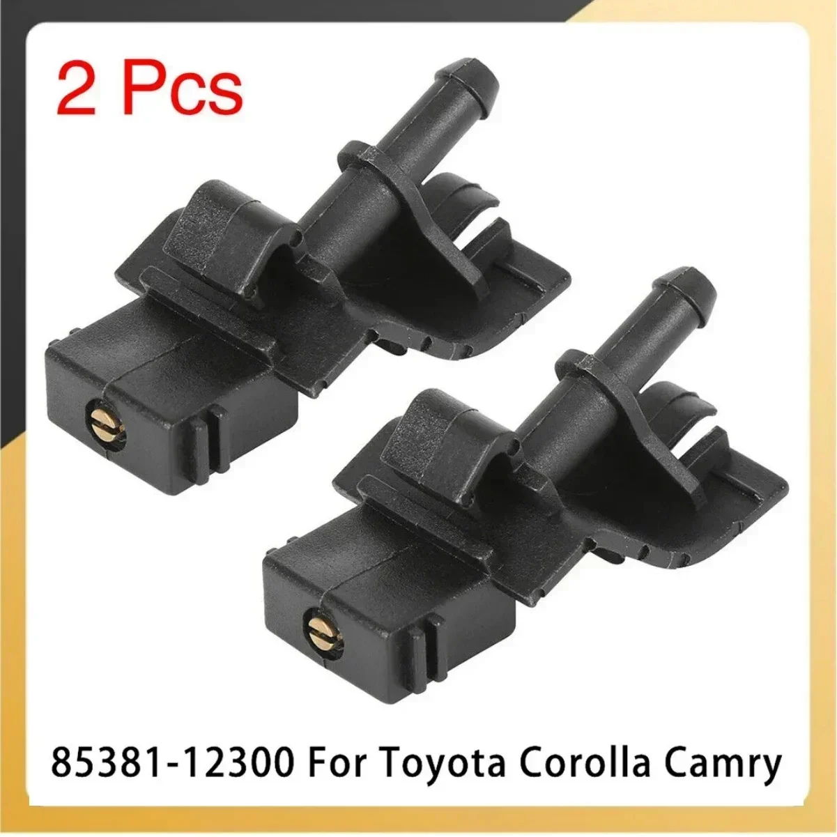Be In Your Mind 4 ugelli per tergicristalli per auto 85381-30110 85381-12300 tergicristallo spray Jet compatibile con Corolla/Altis xD RX350 AL10