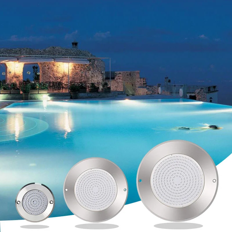 슬림 플랫 수영장 조명 12V 6W 12W 18W 25W 35W LED 컬러풀 라이트 투야 WIFI 수중 수영장 조명