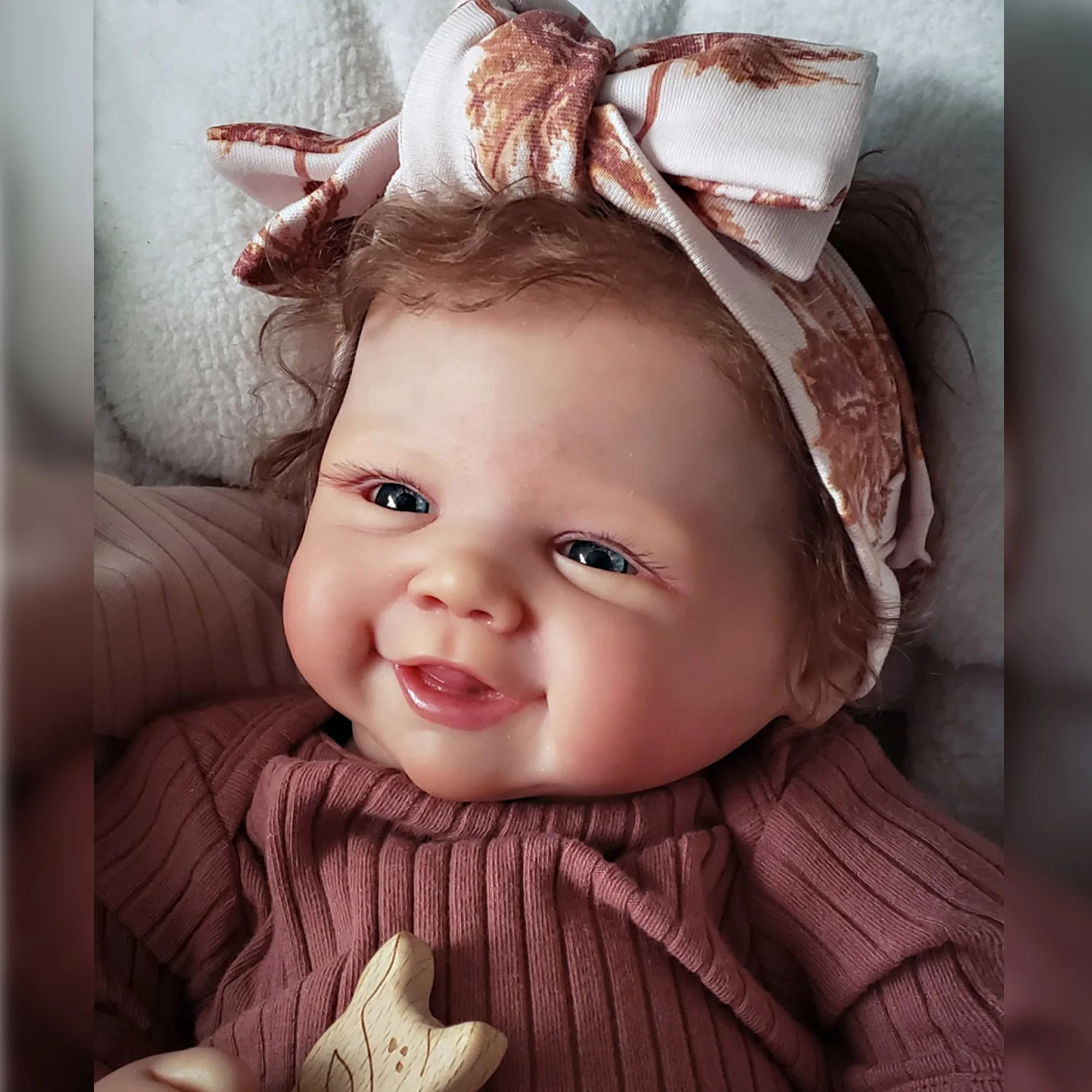 BNNPUU 20 Inches Reborn Baby Poppen Reborn Babies Handgemaakte Levensechte Baby Poppen Slapen