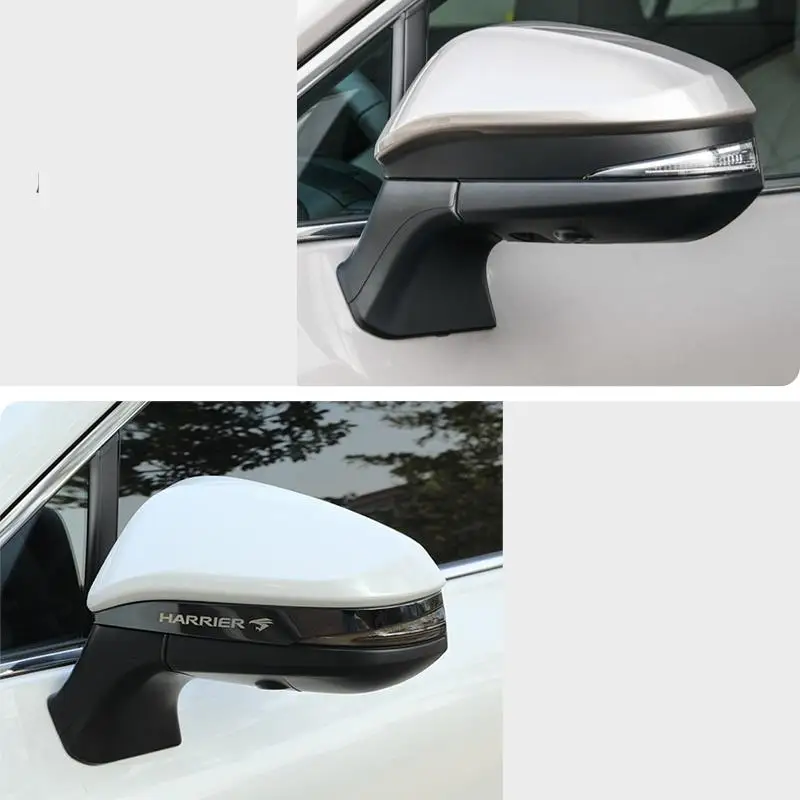 Rear View Mirror Anti-collision Sticker Anti-scratch Strip For Toyota Harrier Venza XU80